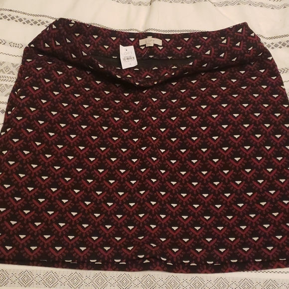 Loft geo shift skirt 12 NWT - Picture 3 of 7